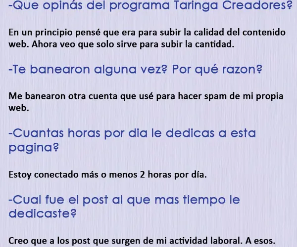 repuestas