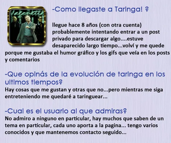 taringueros