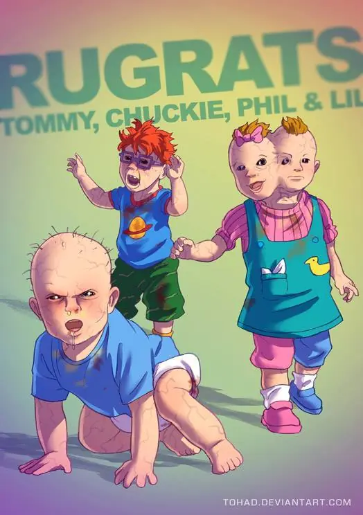 dibujos de los 90