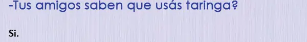 preguntas