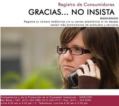 “Gracias… no insista”
