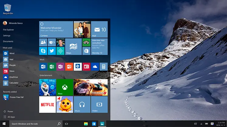Windows 10 no trae ningun virus ni Keylogger