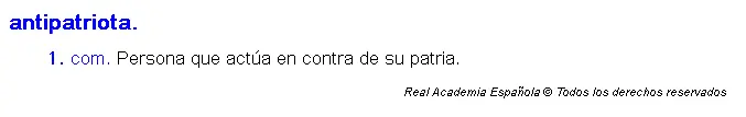 Venezuela: Antipatriotas