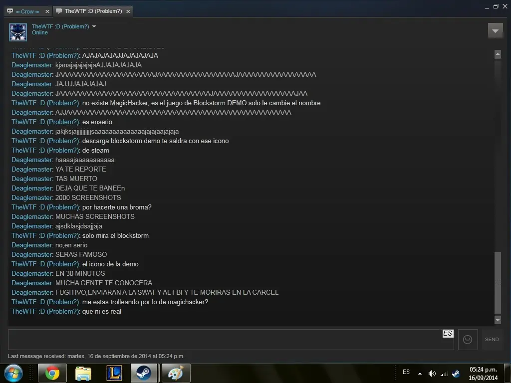 trolleando