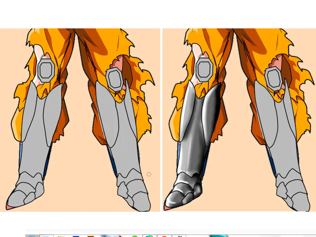 Goku en traje de Pegaso (Primer Intento)