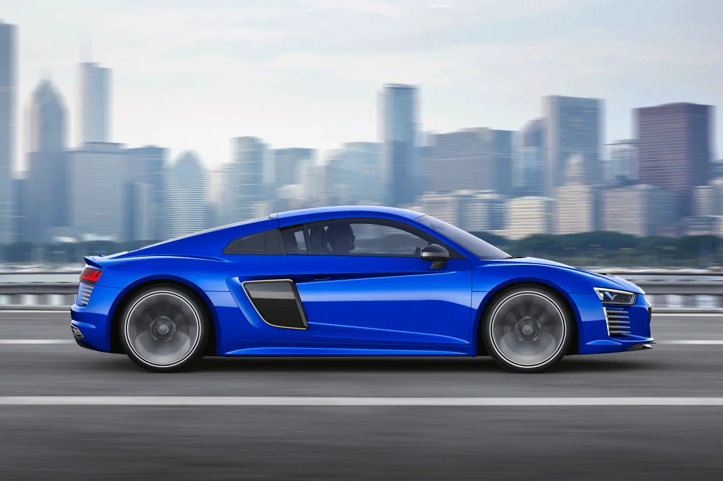Audi R8 e-tron piloted driving concept