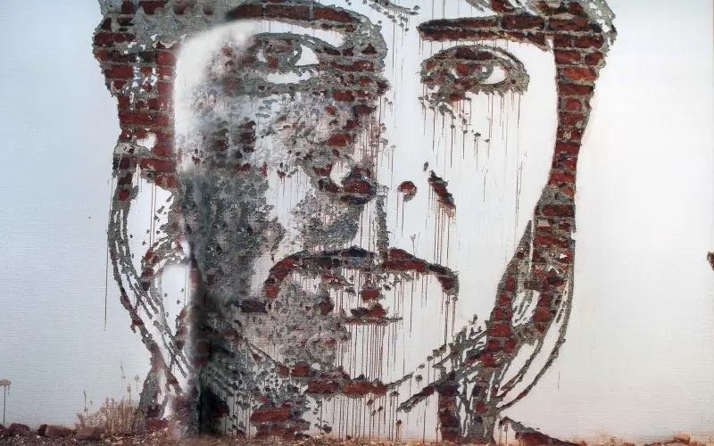Vhils, el hombre de las mil caras.