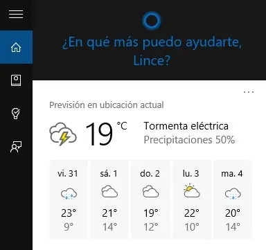 Lista de comandos para usar con Cortana en Windows 10