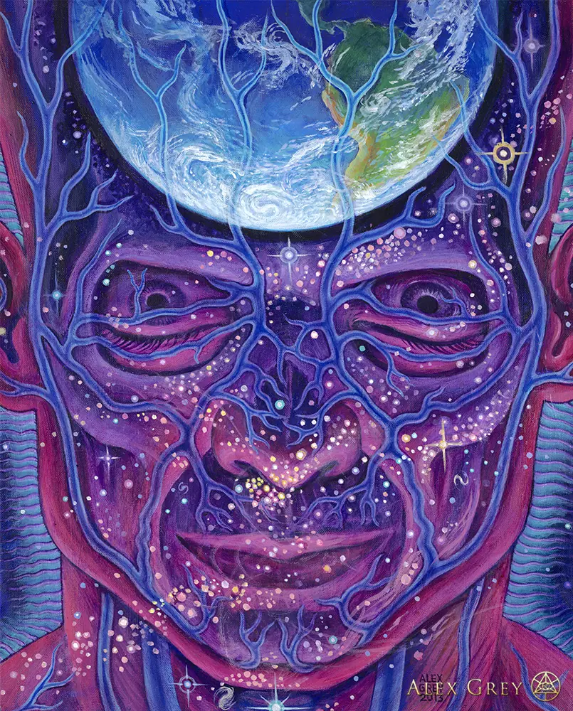 El arte psicodélico de Alex Grey