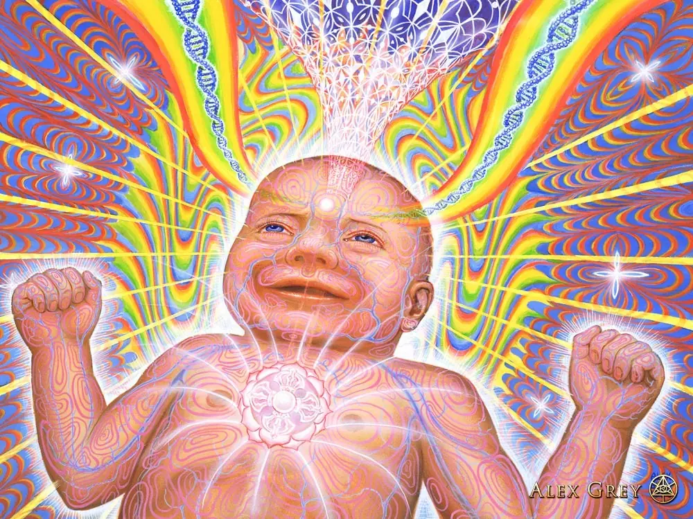 El arte psicodélico de Alex Grey