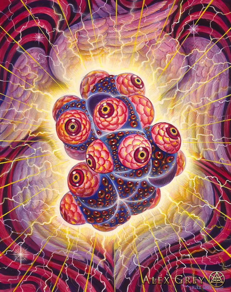 El arte psicodélico de Alex Grey