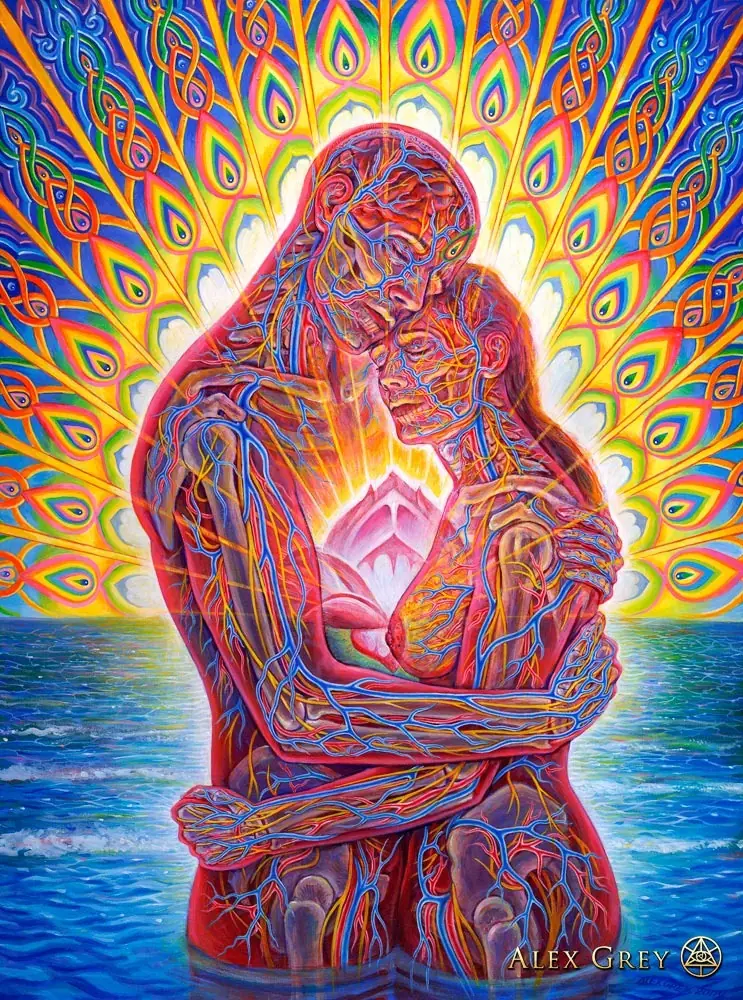 El arte psicodélico de Alex Grey