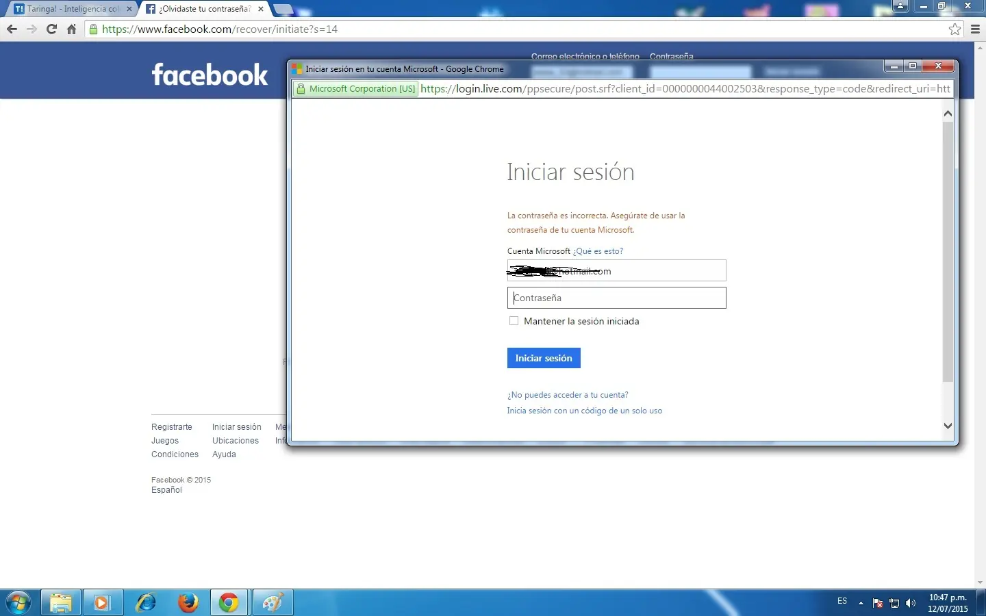y Hotmail