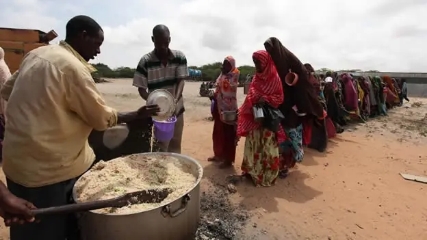 hambre en africa