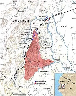 Se acuerdan del Cenepa, algo similar ocurre en la Patagonia