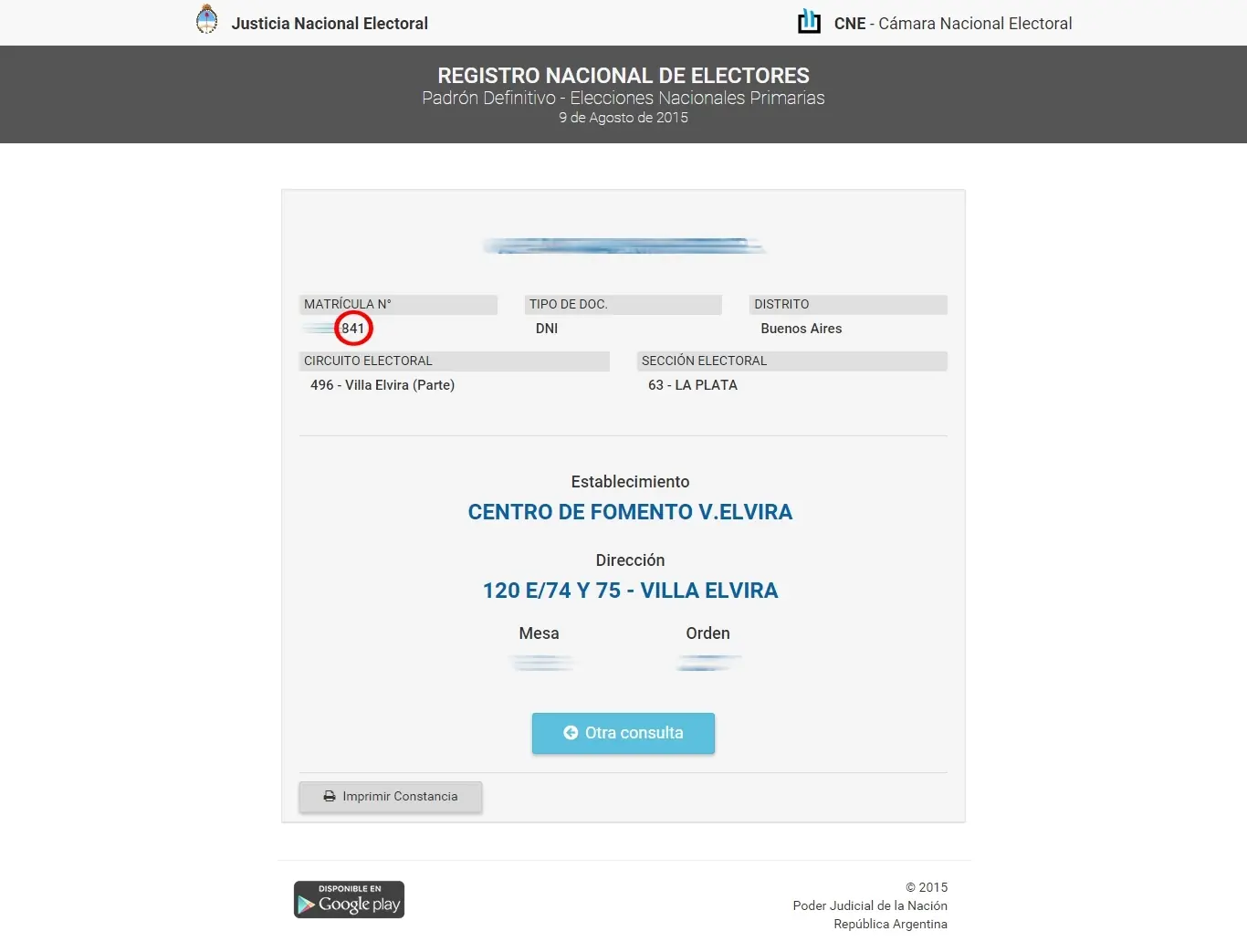 Mi vieja murió hace 2 meses y vota!!