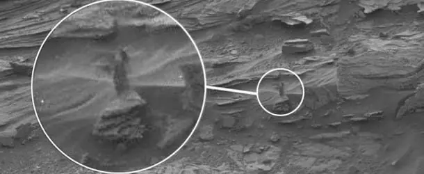 la NASA muestra una mujer en Marte!!!