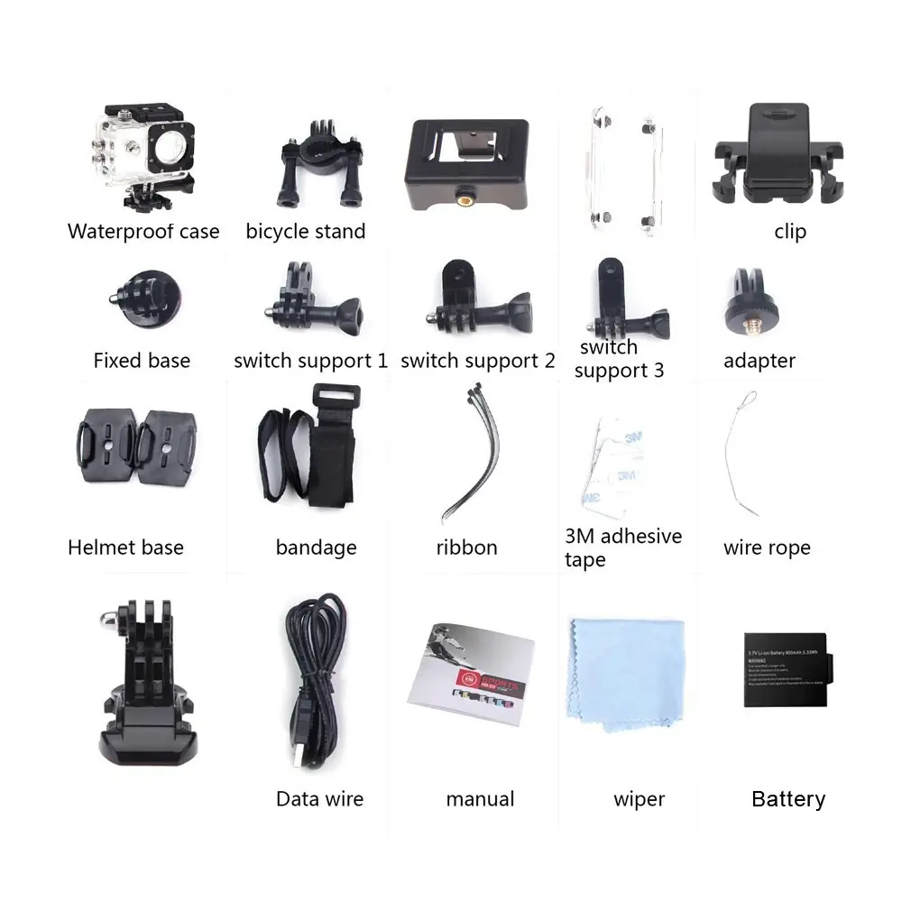 SJCAM SJ4000 Cámara de Acción Impermeable y NTK96655 Review
