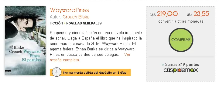 Porque no leer Wayward Pines