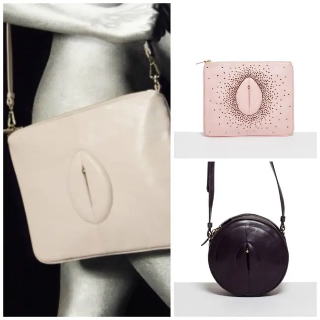 Diseñan 'carteras vagina' para combatir el machismo
