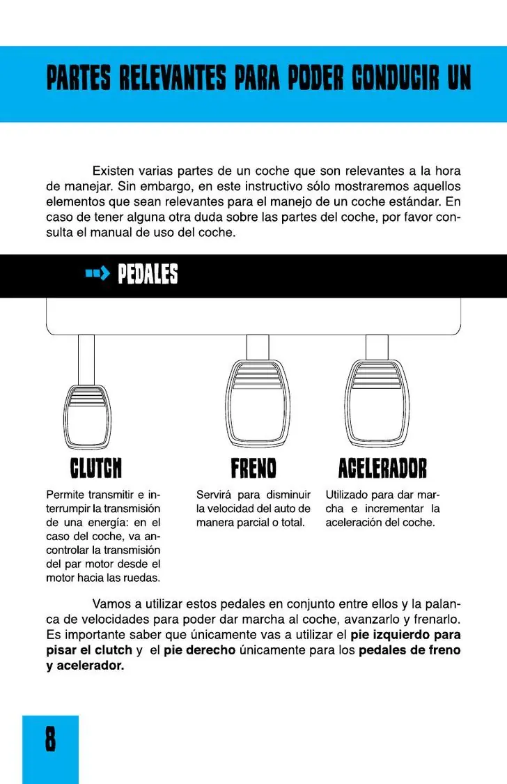 Aprende a manejar un estándar, rufián!