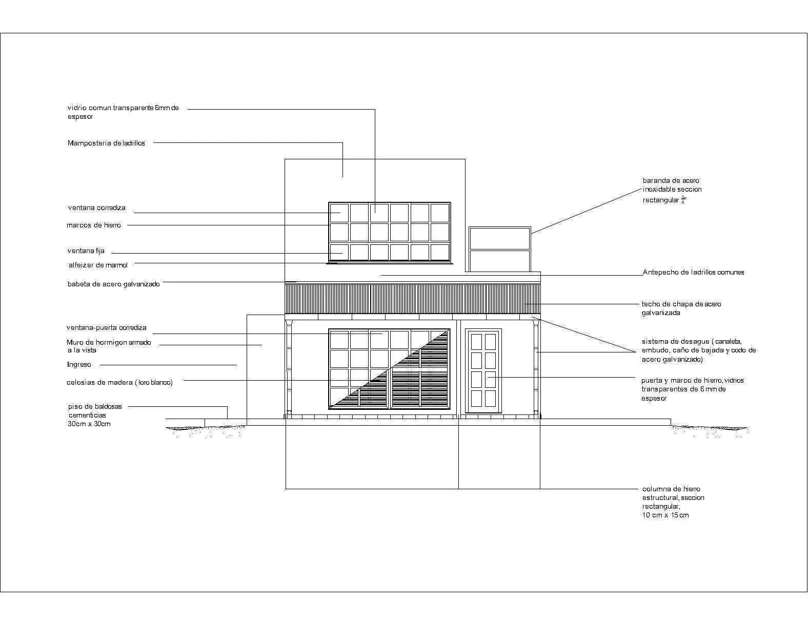 Mis primeros dibujos realizados en autocad