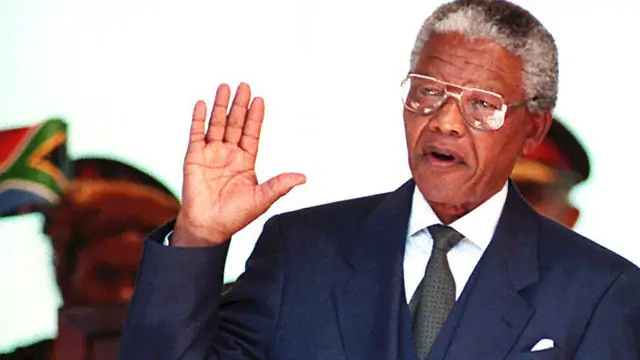 Nelson Mandela yo te banco