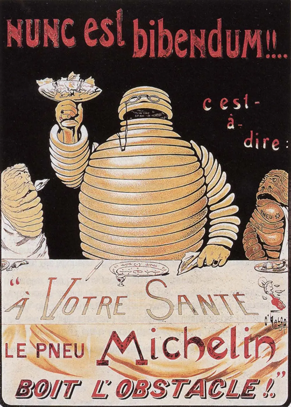 La historia de Bibendum, el muñeco de Michelin