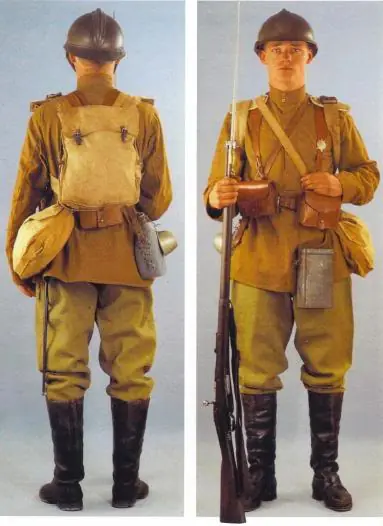 Uniformes de la Primera Guerra Mundial (1914-1918)