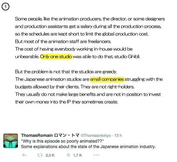 Dragon ball Super Razon de la calidad