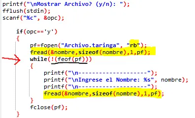 archivos en c