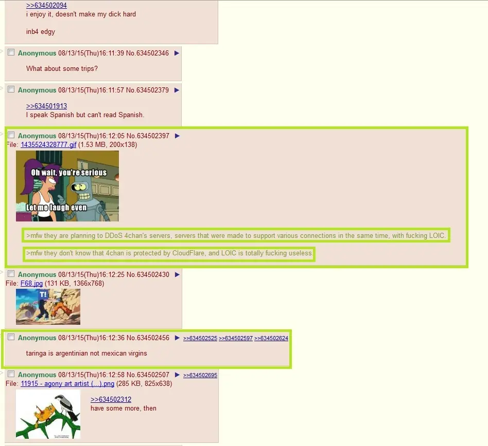 4Chan inicia plan de ataque contra Taringa!