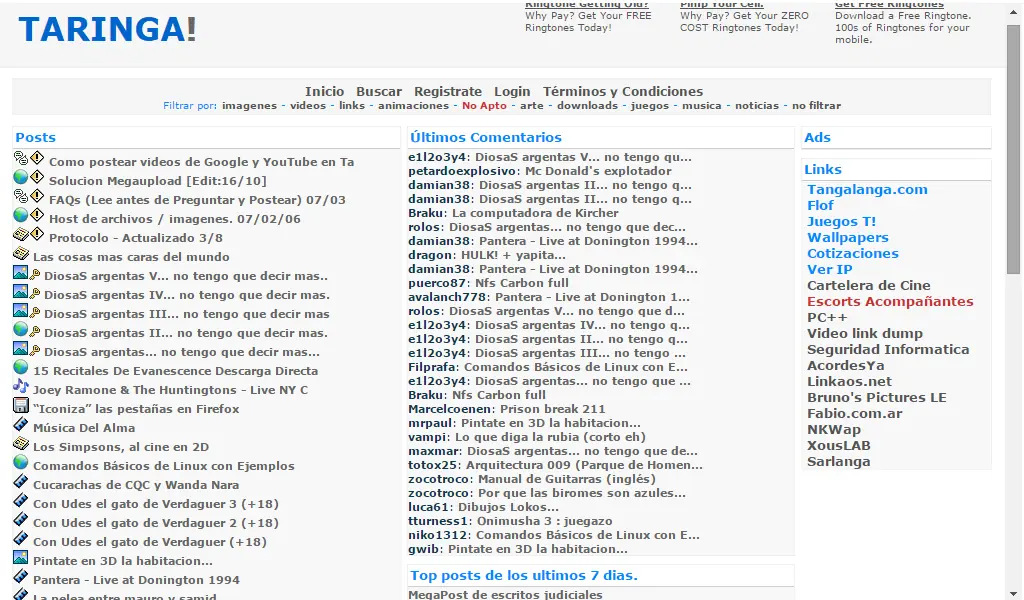 Qué 4chan ni que 8/4, esto si fue historia