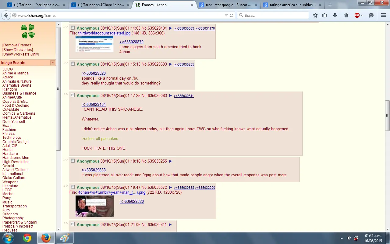 linces vs 4CHAN