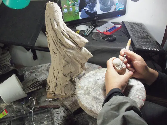 ¡¡Mi Escultura de Darth Vader!!
