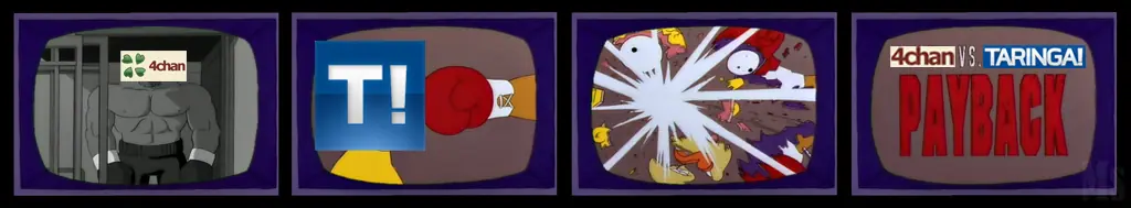 Resumen de la batalla entre taringa y 4chan