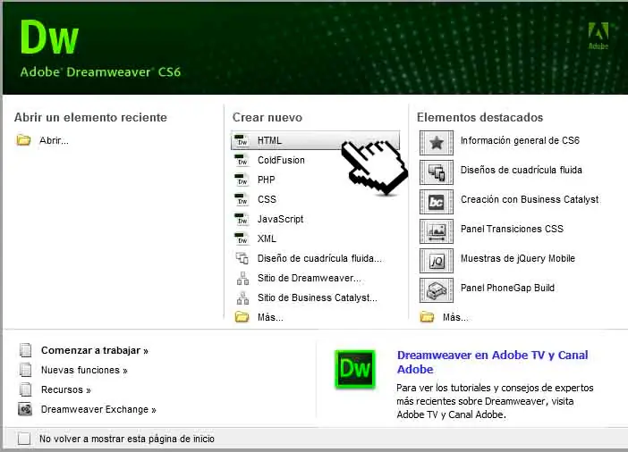 publicar web