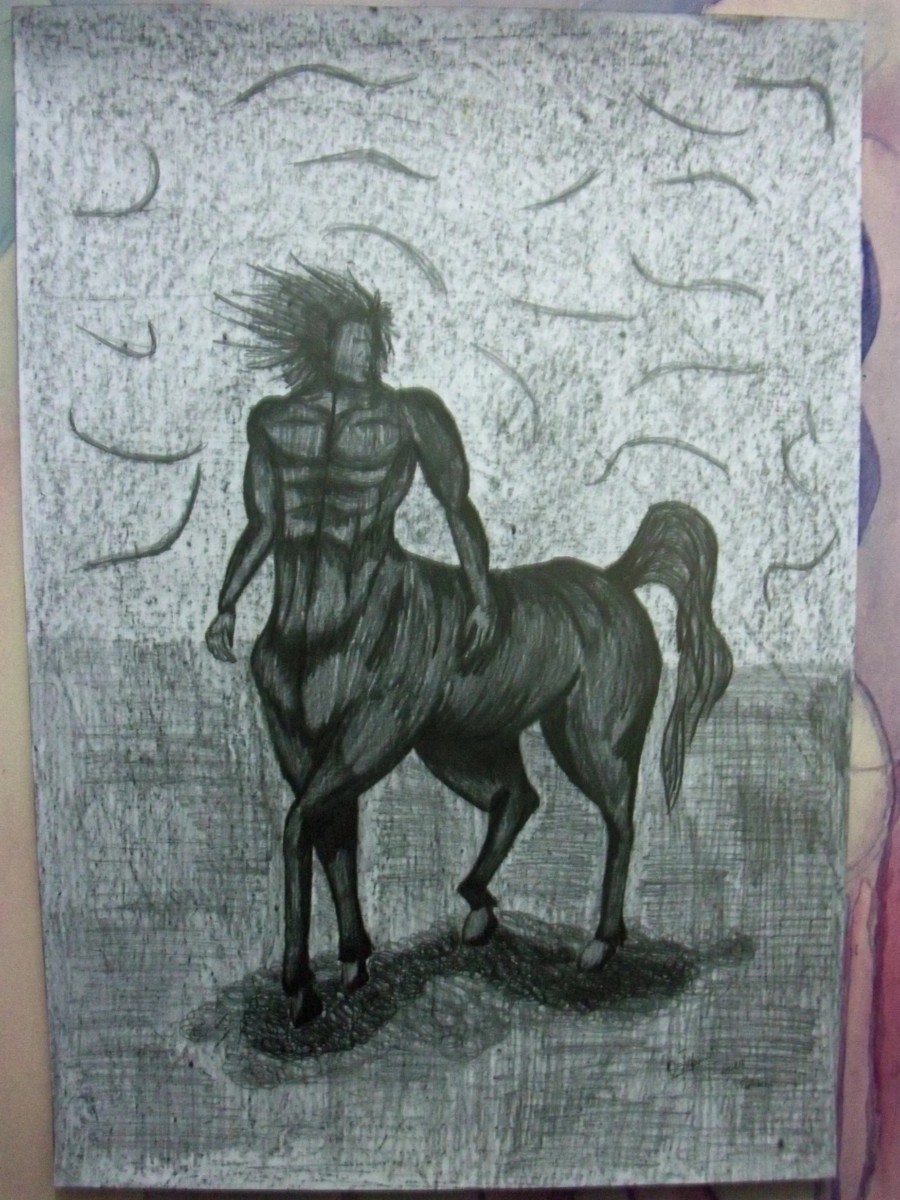 Quinta Parte (grafito 2013/2014)