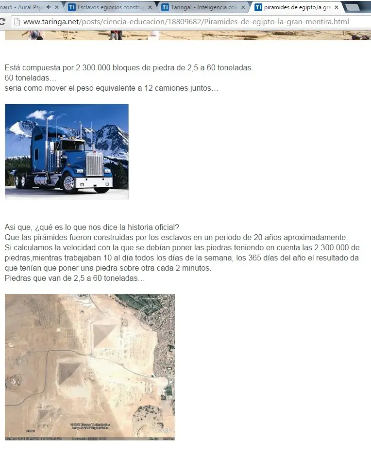 Me tienen podrido la pirámides.