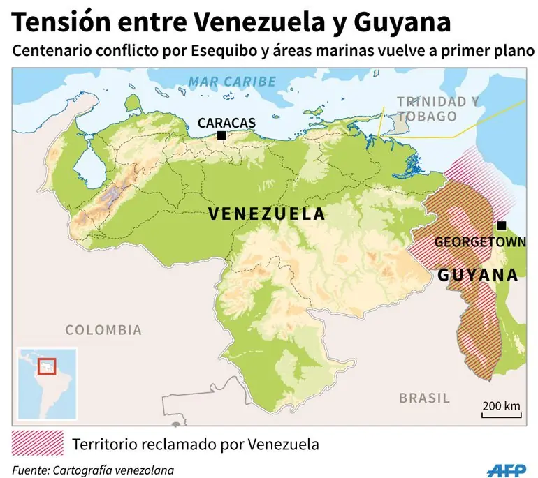 Venezuela prepara una respuesta Militar a Guyana