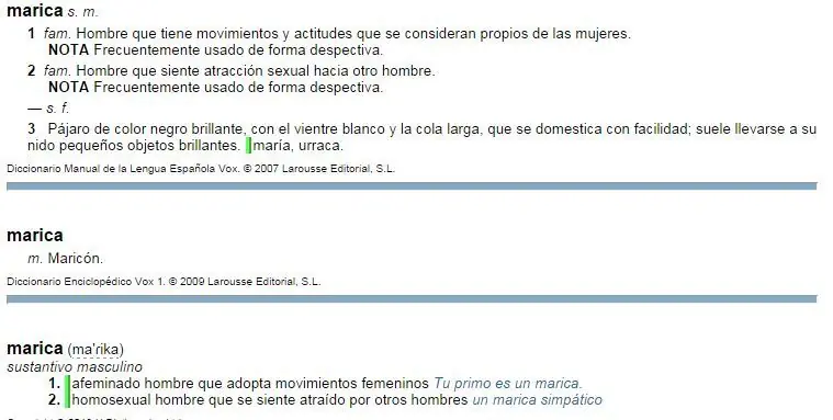 Por que marica ya no es una palabra ofensiva en latinoameric