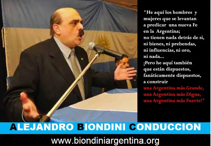 Biondini: "Discriminar es un acto de inteligencia"