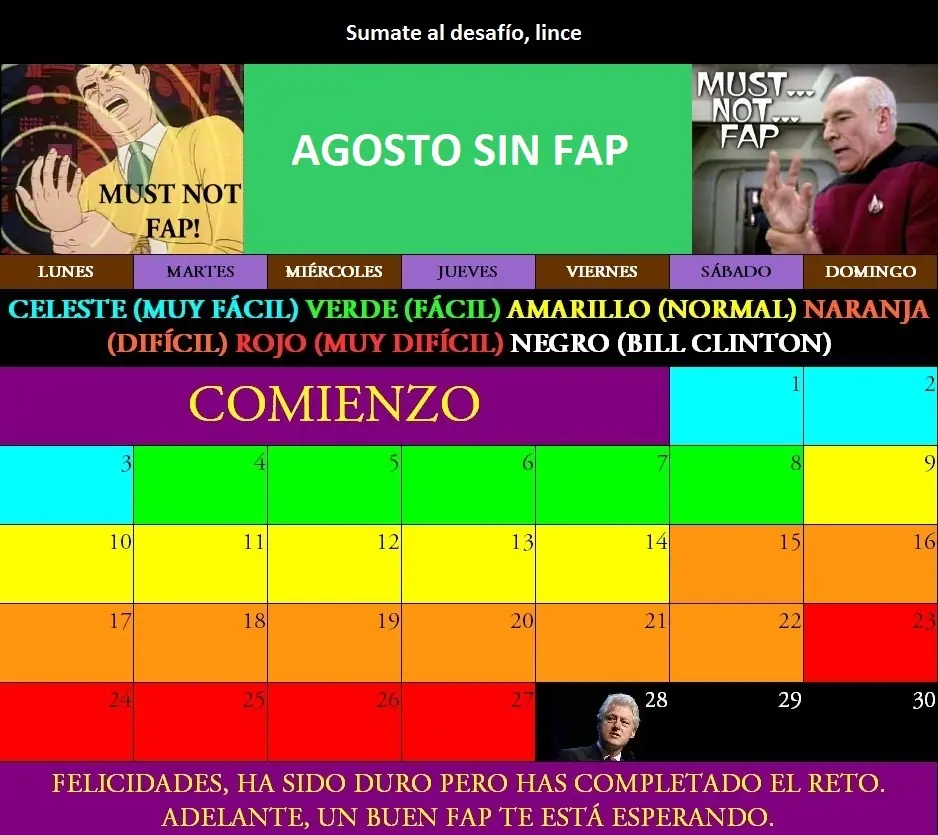 Acabo de perder el #AgostoSinFap y me autodecepcione