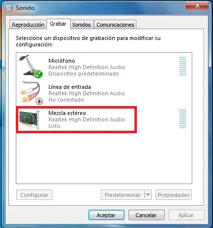 sonido