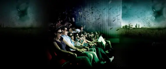 Viento, agua, butacas que se mueven: bienvenidos al cine 4DX