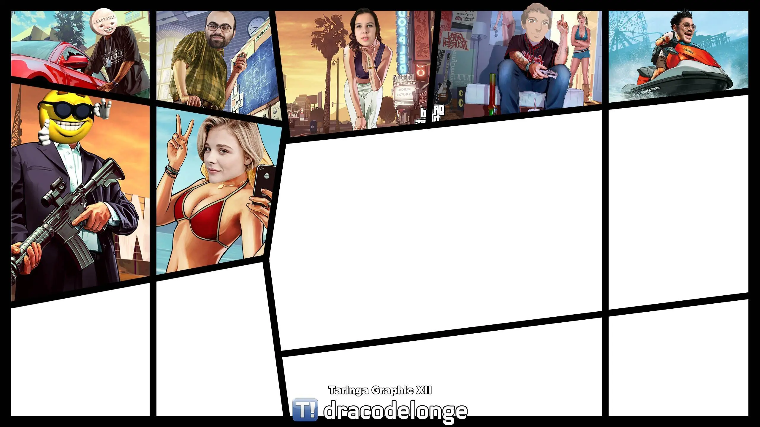 Cree mi propio poster de GTA Taringa y te lo