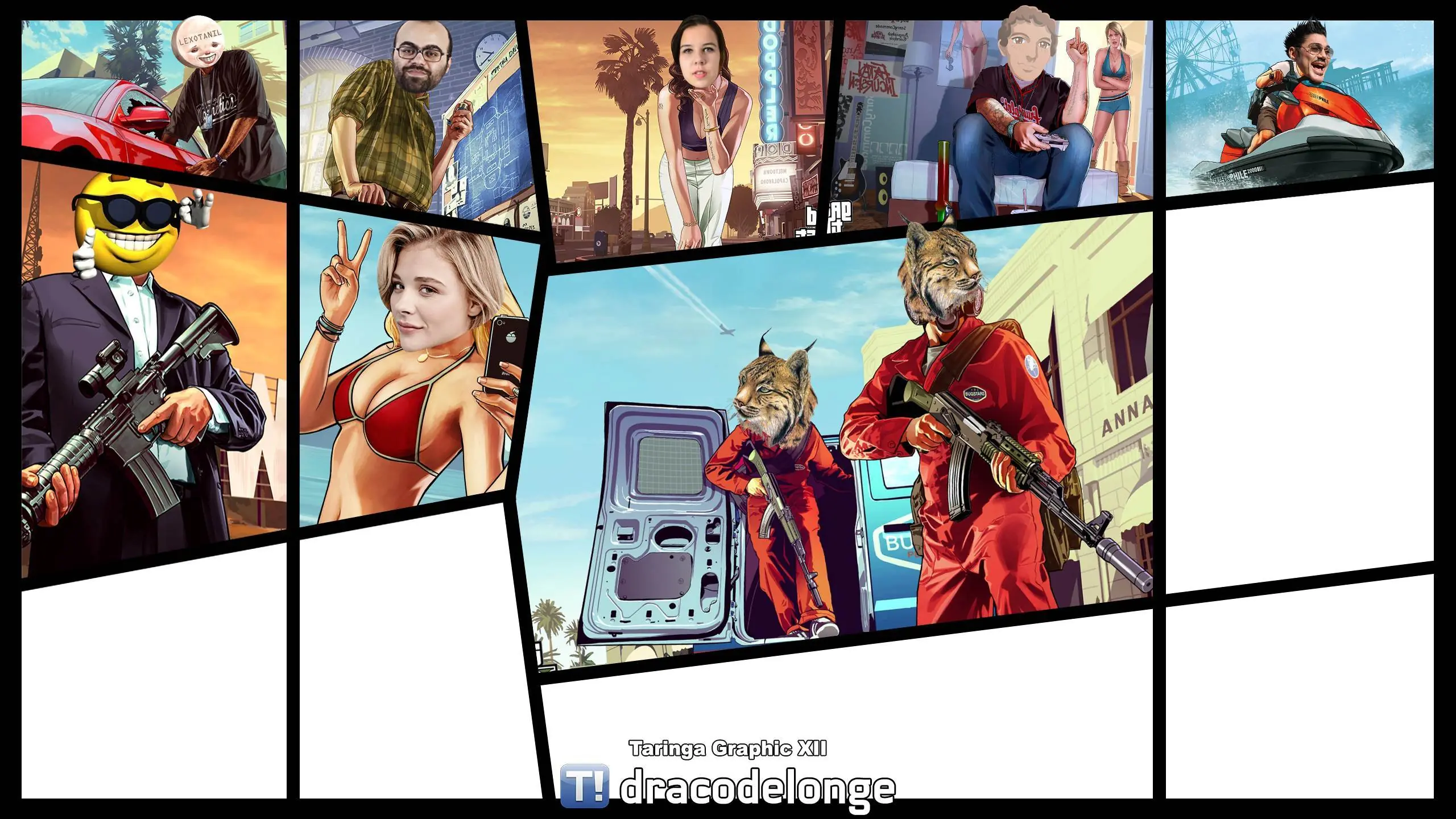 Cree mi propio poster de GTA Taringa y te lo tromues!