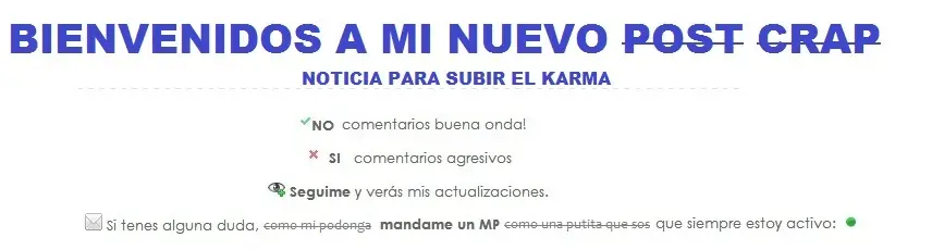 Fui a una joda y mantuve la mistica taringuera