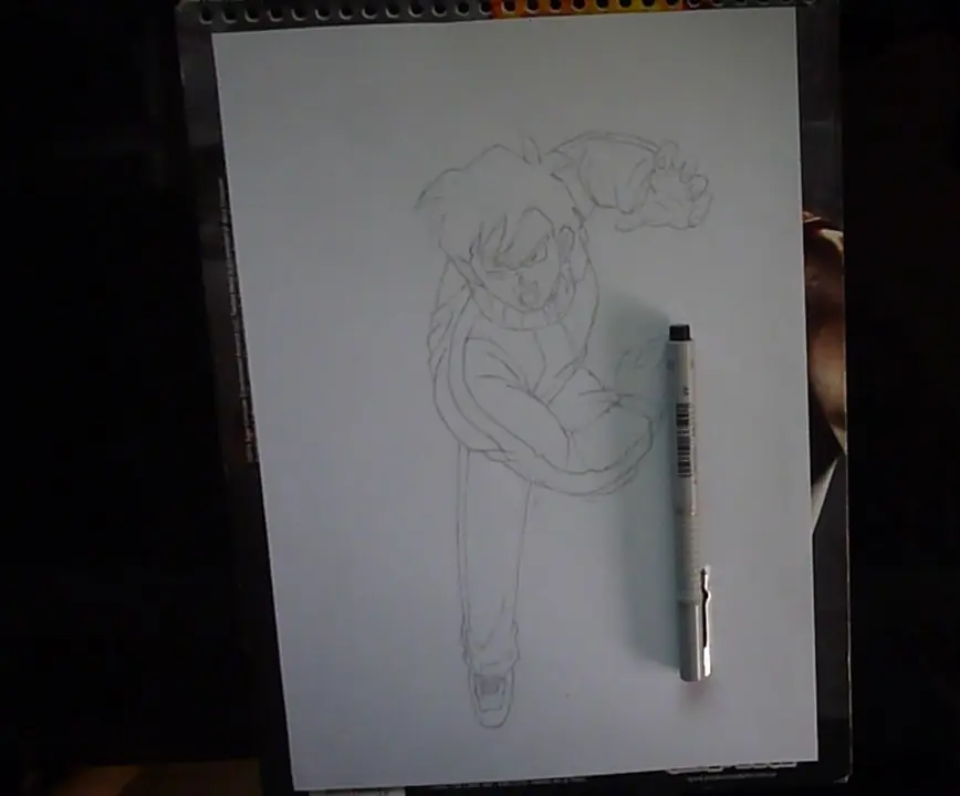 Dibujo de Gohan
