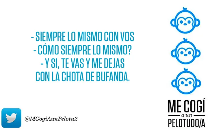 Me Fifé a un Pelotudo/a